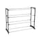 Simplify 12 Pair Stackable Shoe Rack 23202-BLACK - alternate 1